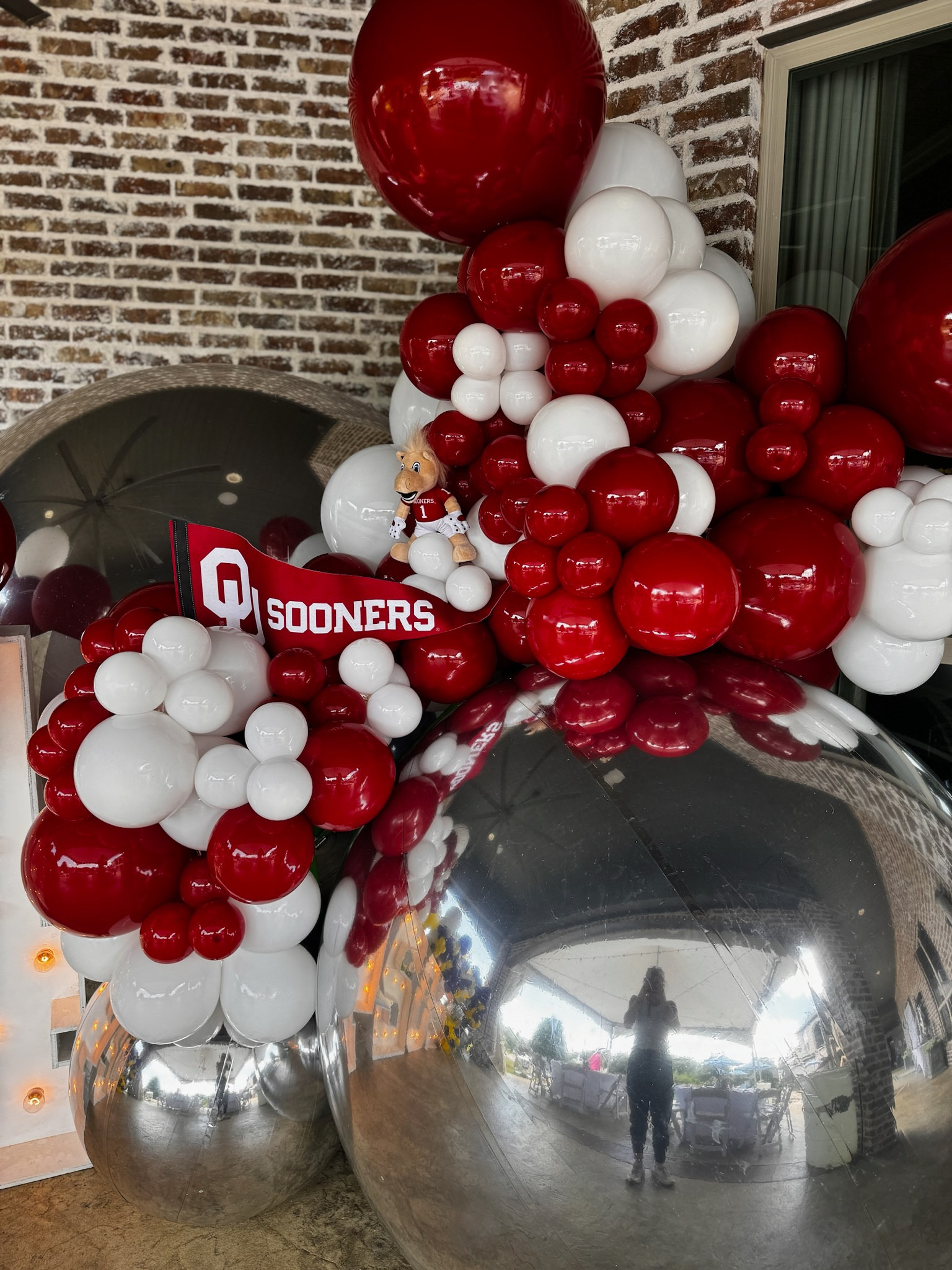 OU College Party 

Grad party  graduation party decor  party decor  balloons  red balloons  white balloons  silver balloons  Oklahoma university  OU  Sooners  boomer sooner  landpartyrentals 

#LTKStyleTip #LTKParties #LTKWatchNow