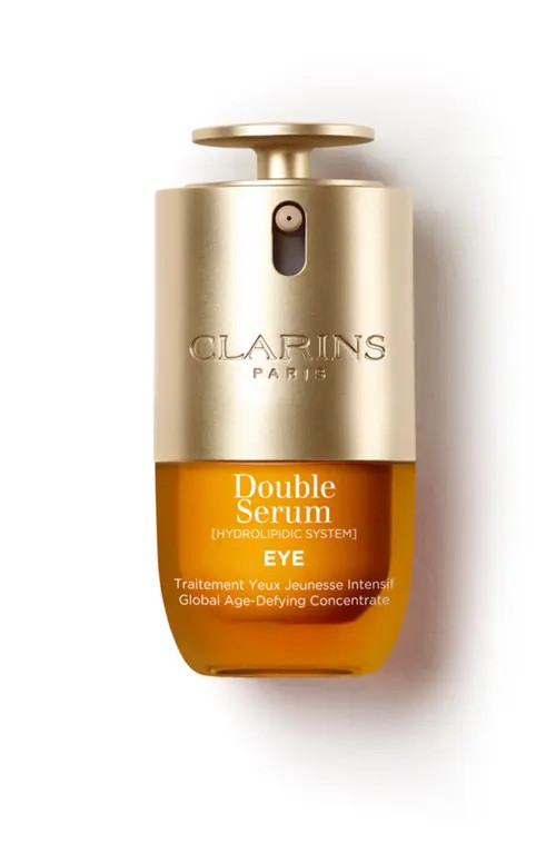 Clarins Double Serum® Eye Brightening & Depuffing Anti-Aging Concentrate at Nordstrom, Size 0.6 Oz | Nordstrom