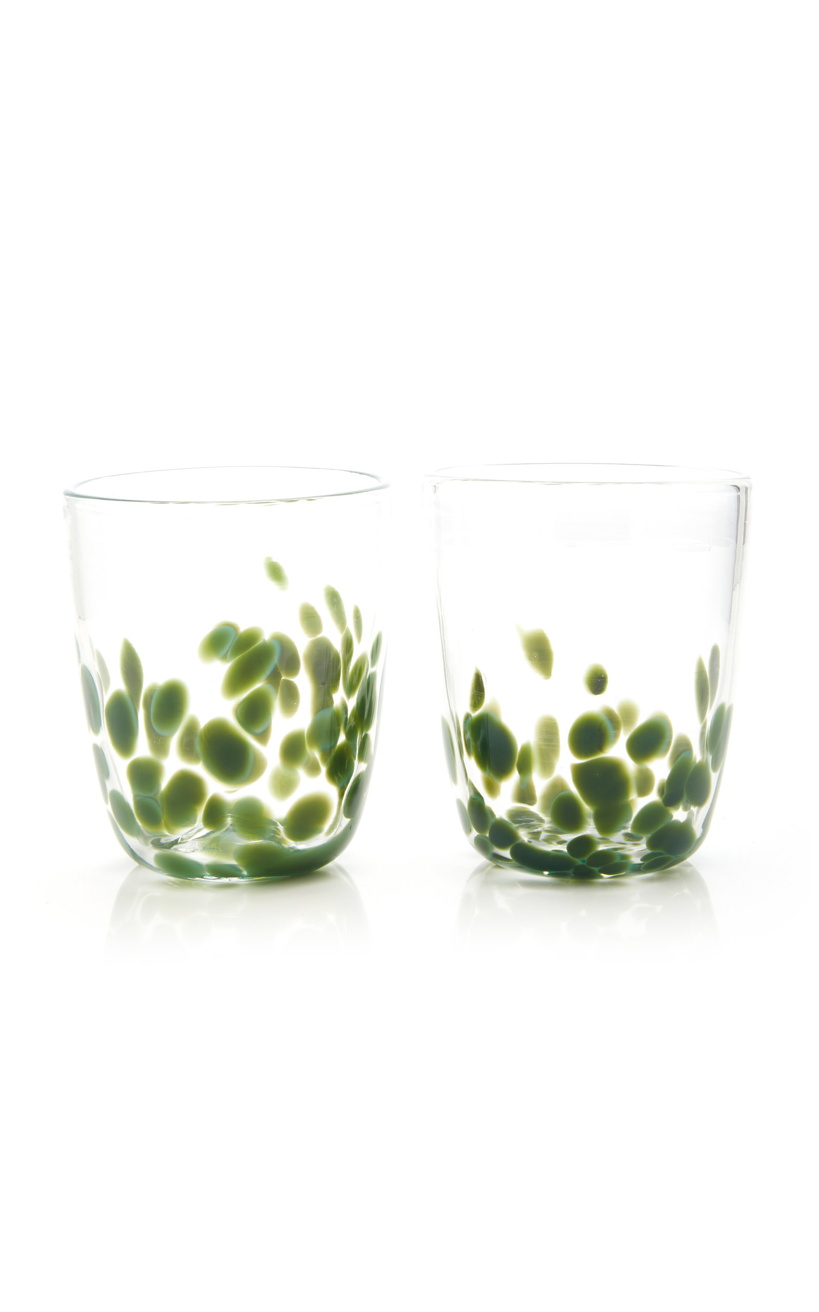 Set-Of-Two Glass Tumblers | Moda Operandi Global