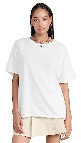 Free People Women's Nina Tee, Ivory, S | Amazon (US)