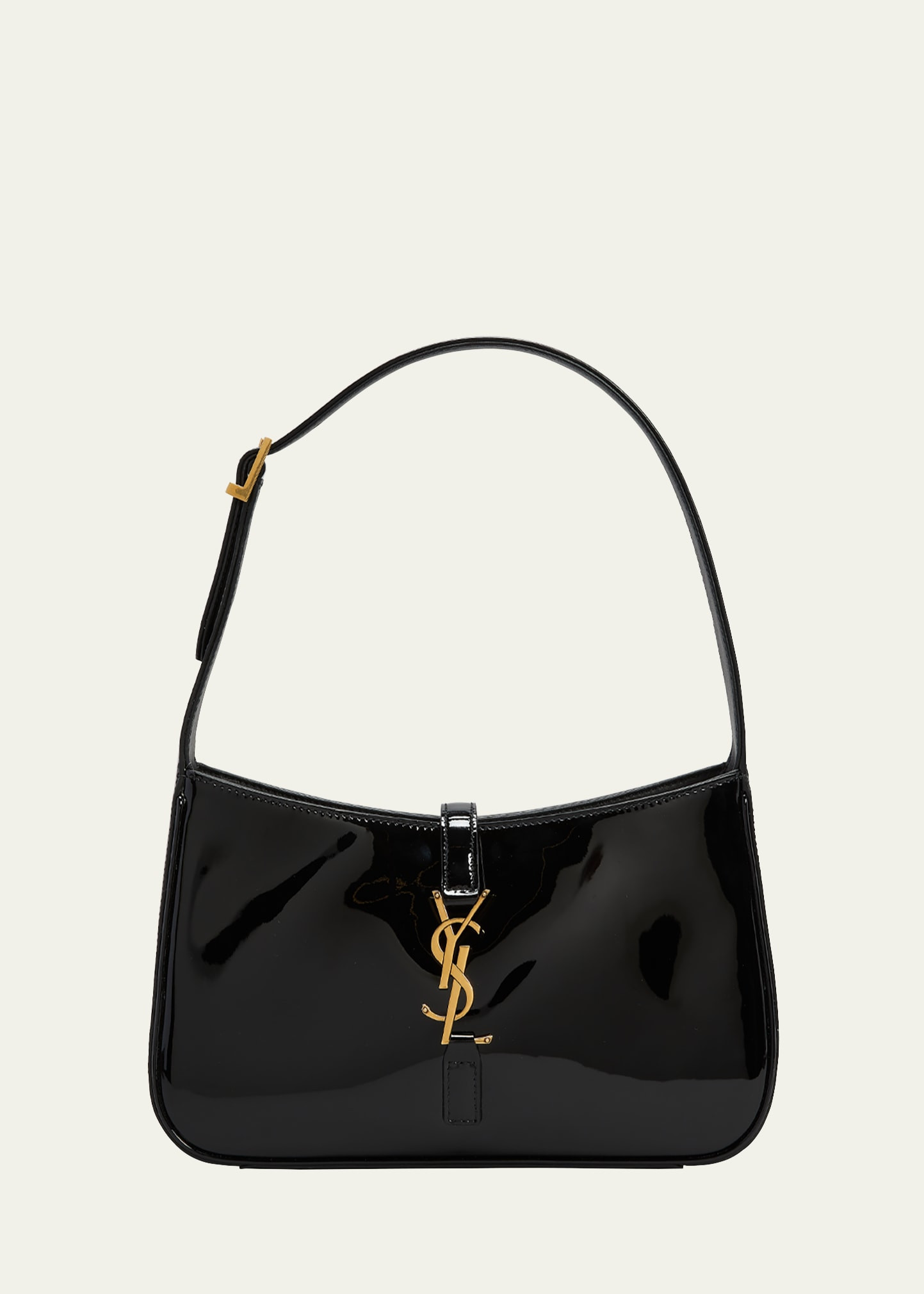 Saint Laurent Le 5 A 7 YSL Shoulder Bag in Patent Leather | Bergdorf Goodman