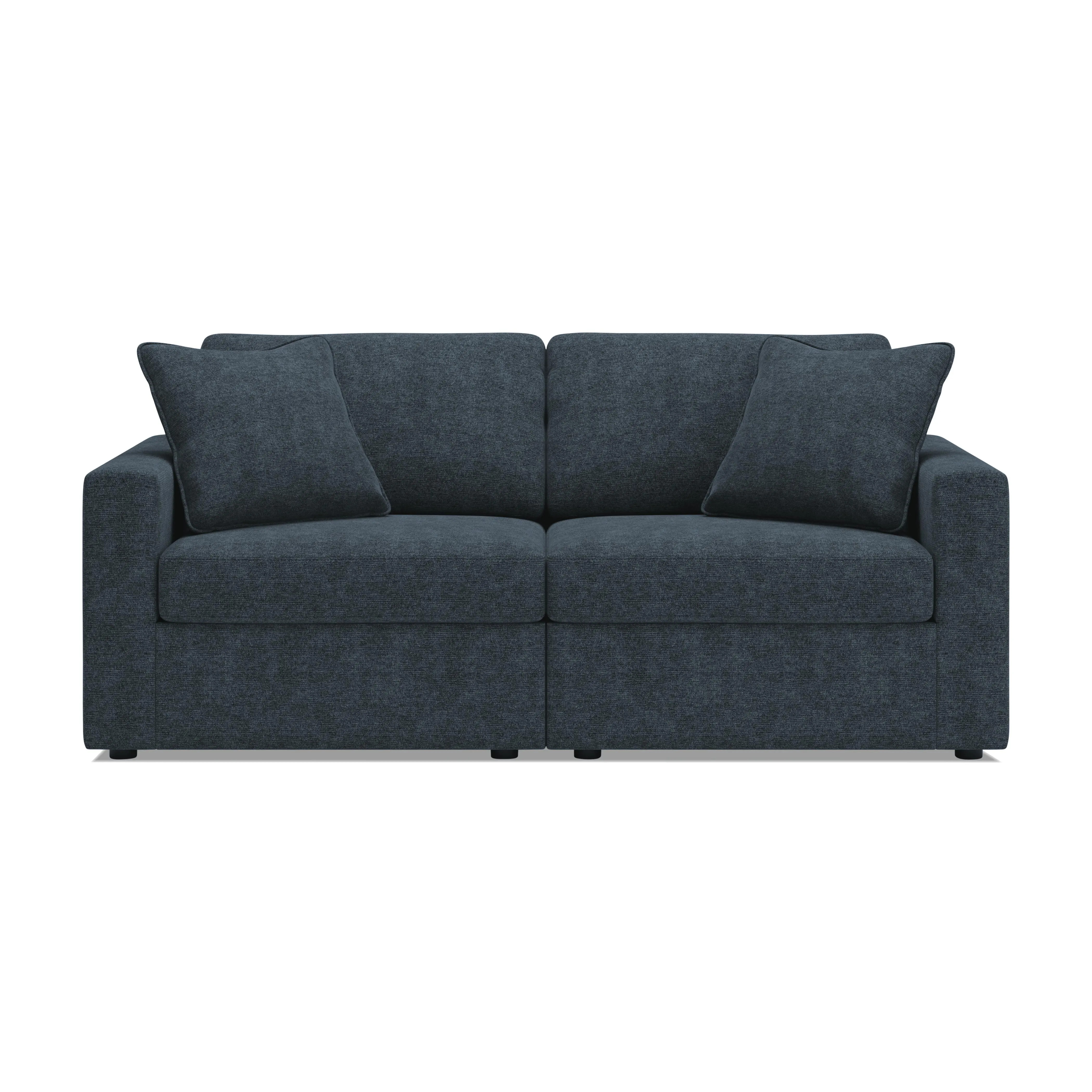 Modmax Performance Fabric Modular Loveseat, Ink | Ashley