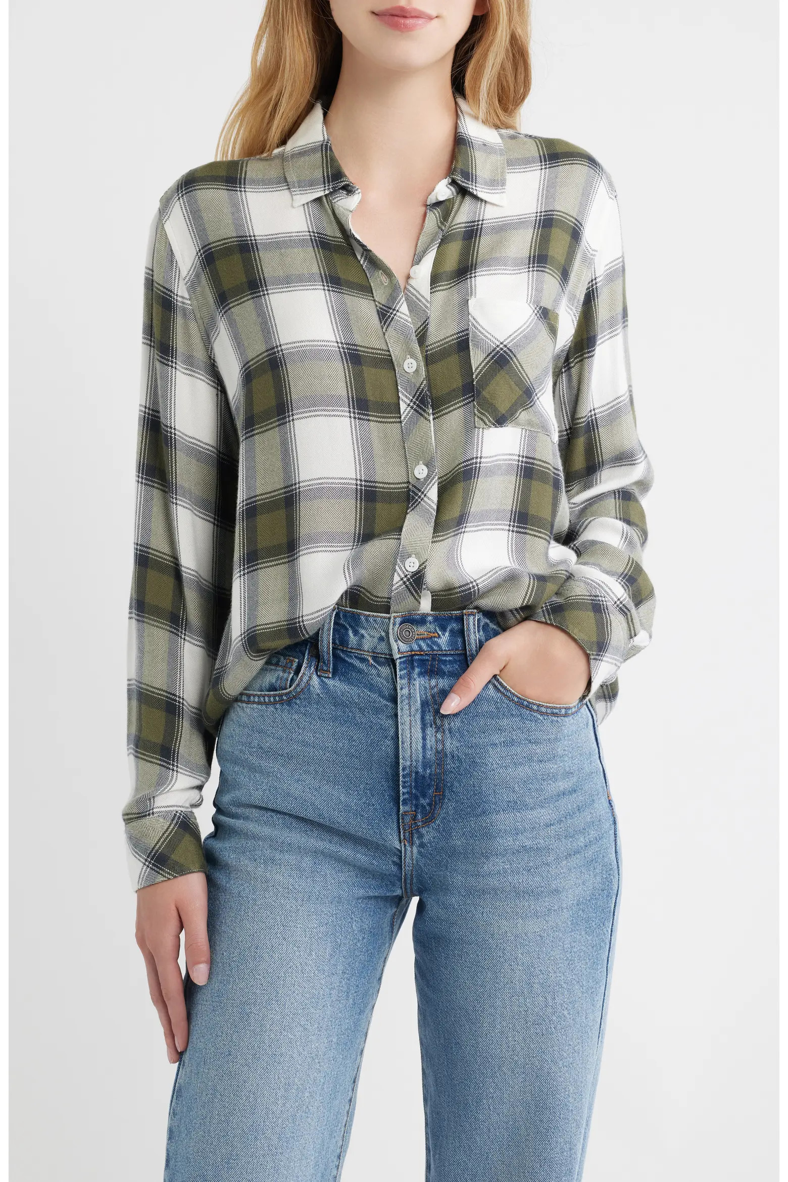 Rails Hunter Plaid Button-Up Shirt (Women) | Nordstrom | Nordstrom