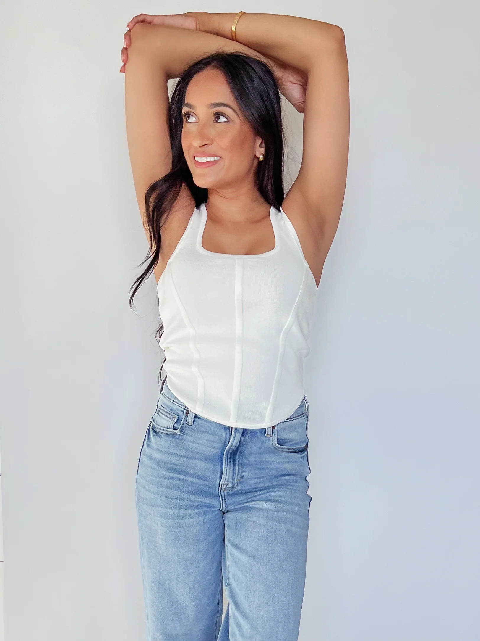 THE ADRIANA CORSET TOP | Harper's Den