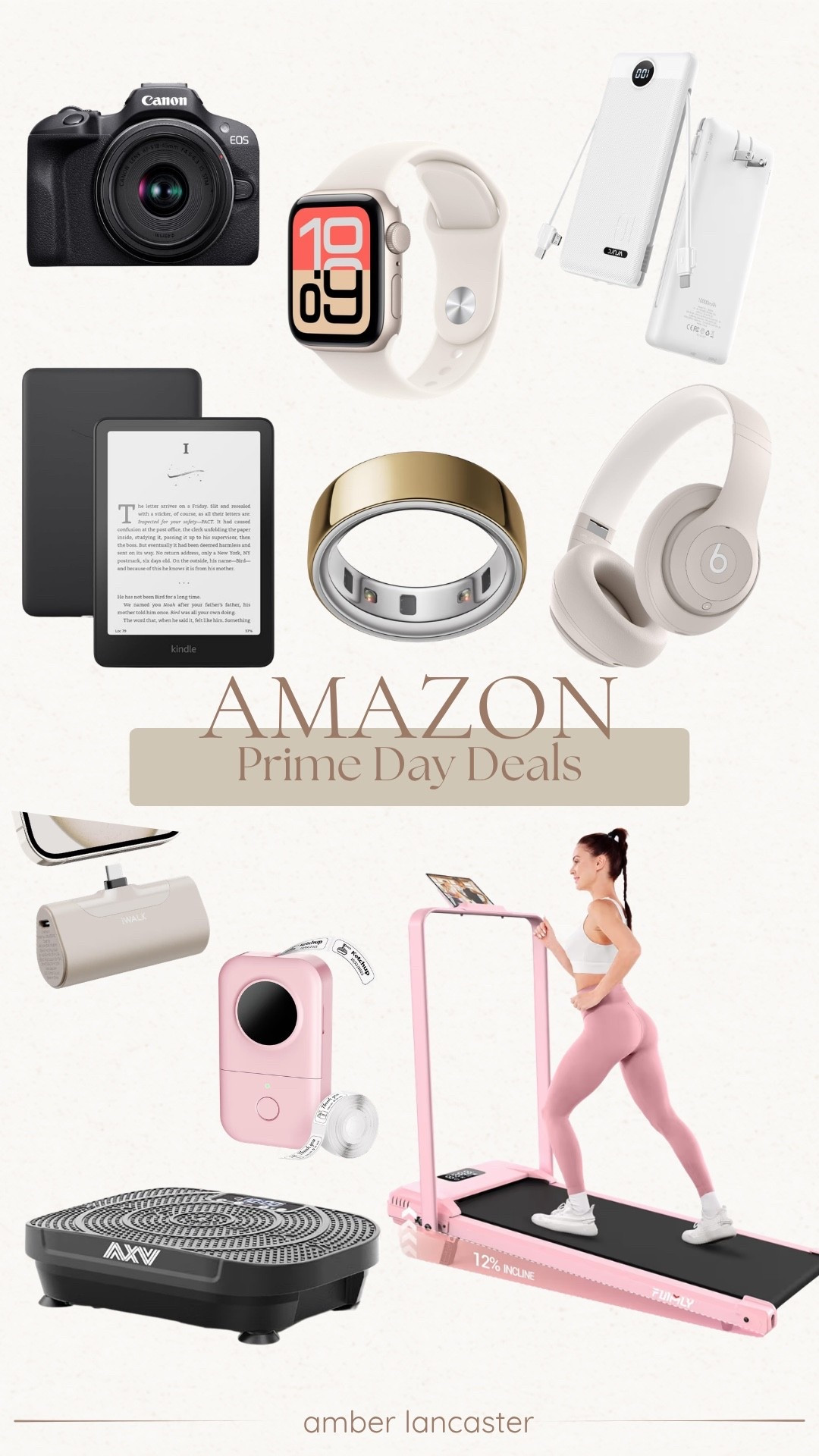 Amazon Prime Day Deals!! Ends tomorrow night! | 
amazon, amazon prime day deals, amazon prime day, prime day deals, prime day sale, amazon sale, amazon prime day sale, prime day 2026, amazon home deals, amazon tech deals, amazon home, oura ring, kindle, headphones, apple watch, portable charger, label maker, canon camera, vibration plate, walking pad, amazon fitness.

#LTKSaleAlert #LTKActive #LTKHome