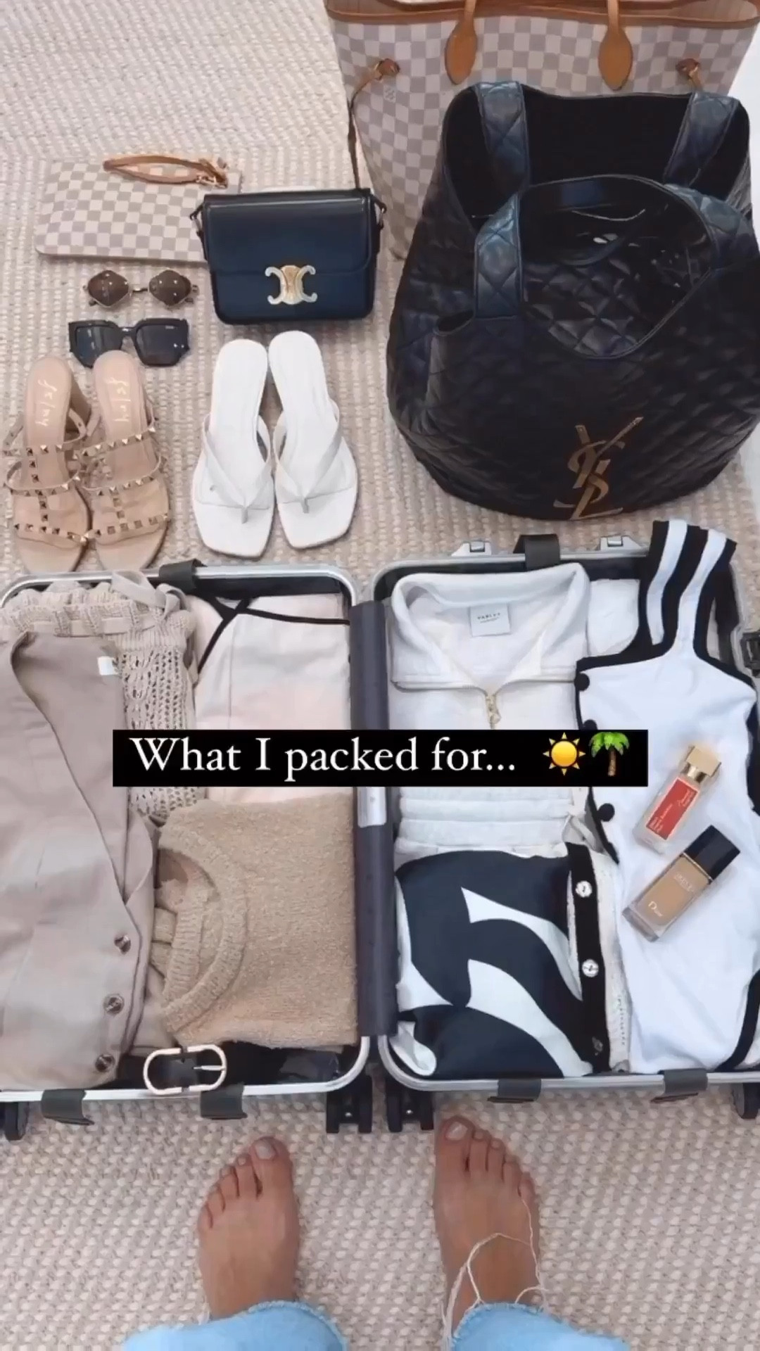 What I packed for…
Vacation outfits and resort wear that I love! Everything runs tts

Vacation outfits beach 
Resort wear 
Cover up 
Dresses
Swimsuit 
Sandals 

#LTKU #LTKTravel #LTKootd