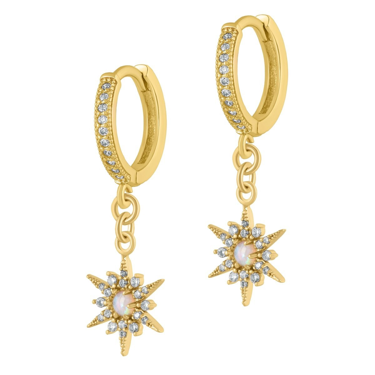 Gold Skies Huggies | Electric Picks Jewelry