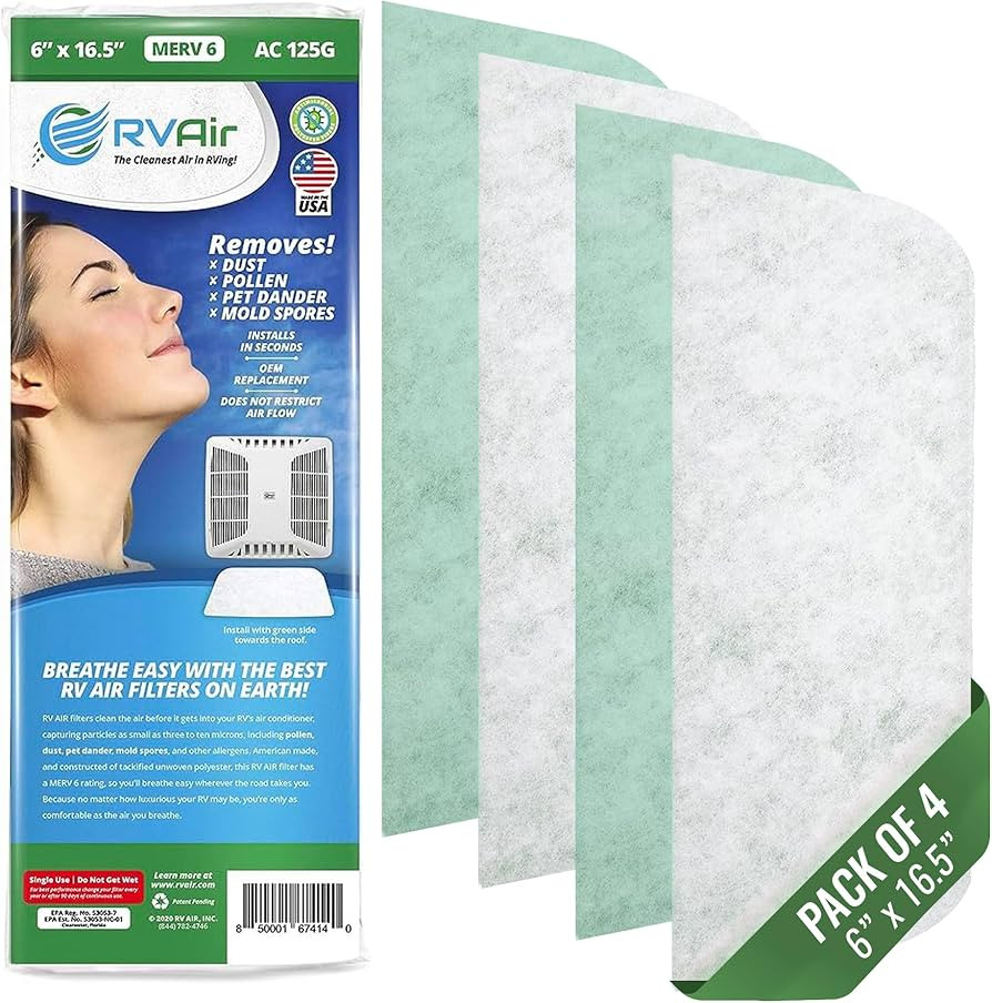 AC Filter - Air Conditioner Replacement Filters - RV Air Cleaner - Camper Accessories for Travel ... | Amazon (US)