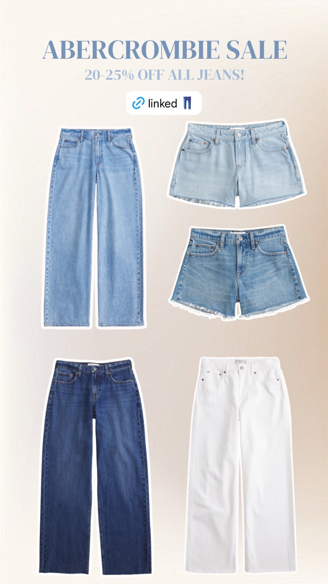 Abercrombie sale 👖 #sale

#LTKootd