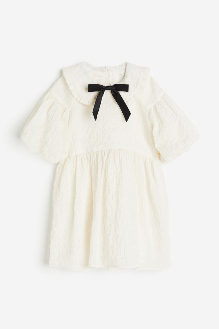 Abito con colletto - Crema - BAMBINO | H&M IT | H&M (FR, IT, ES, PT, BE)