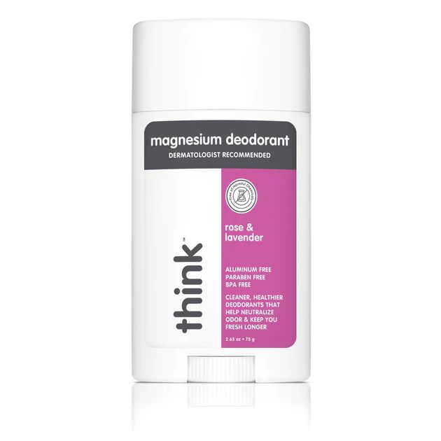 Think Magnesium Deodorant Rose & Lavender | GOTHINK