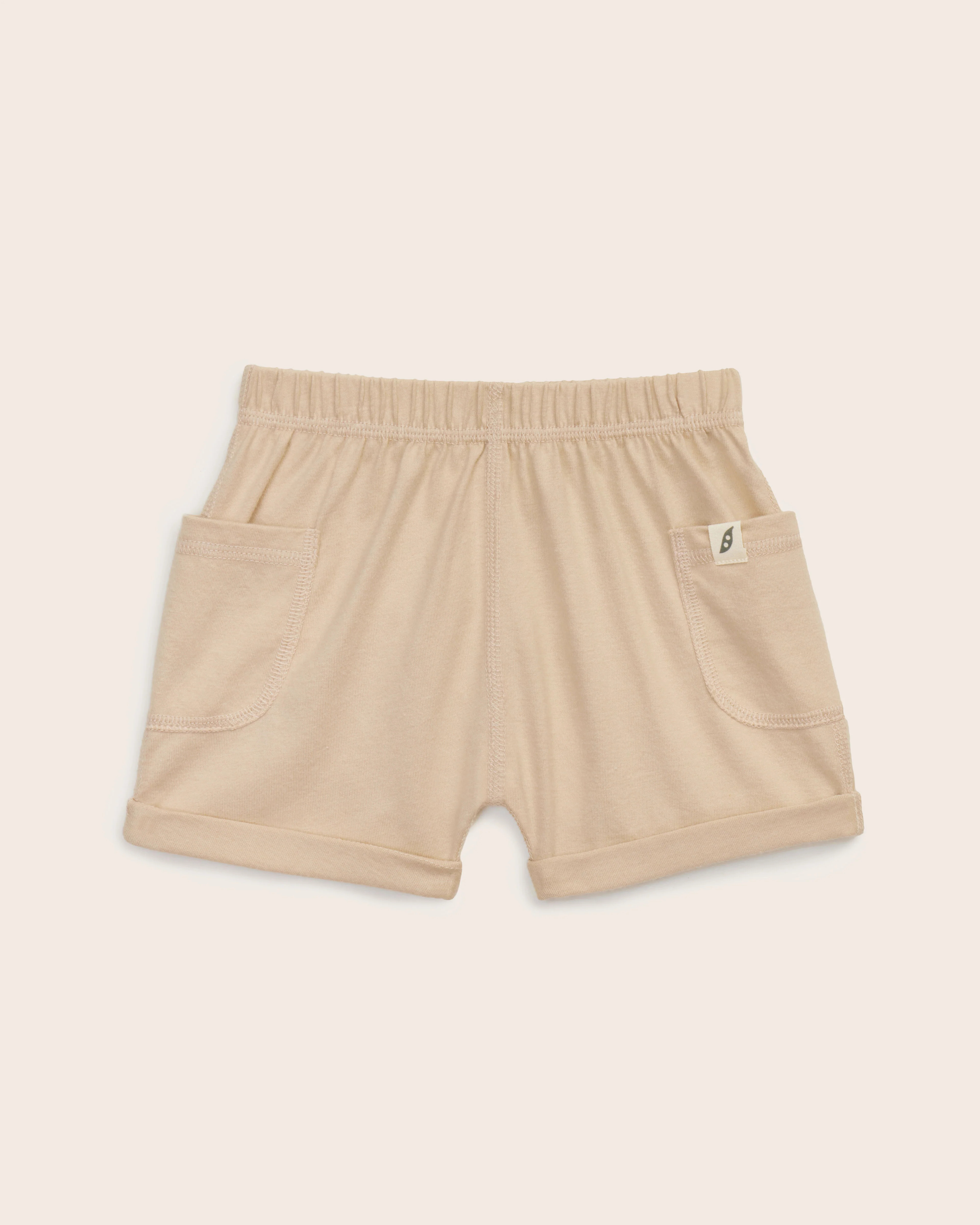 Organic Cotton Essential Baby Shorts | easy-peasy