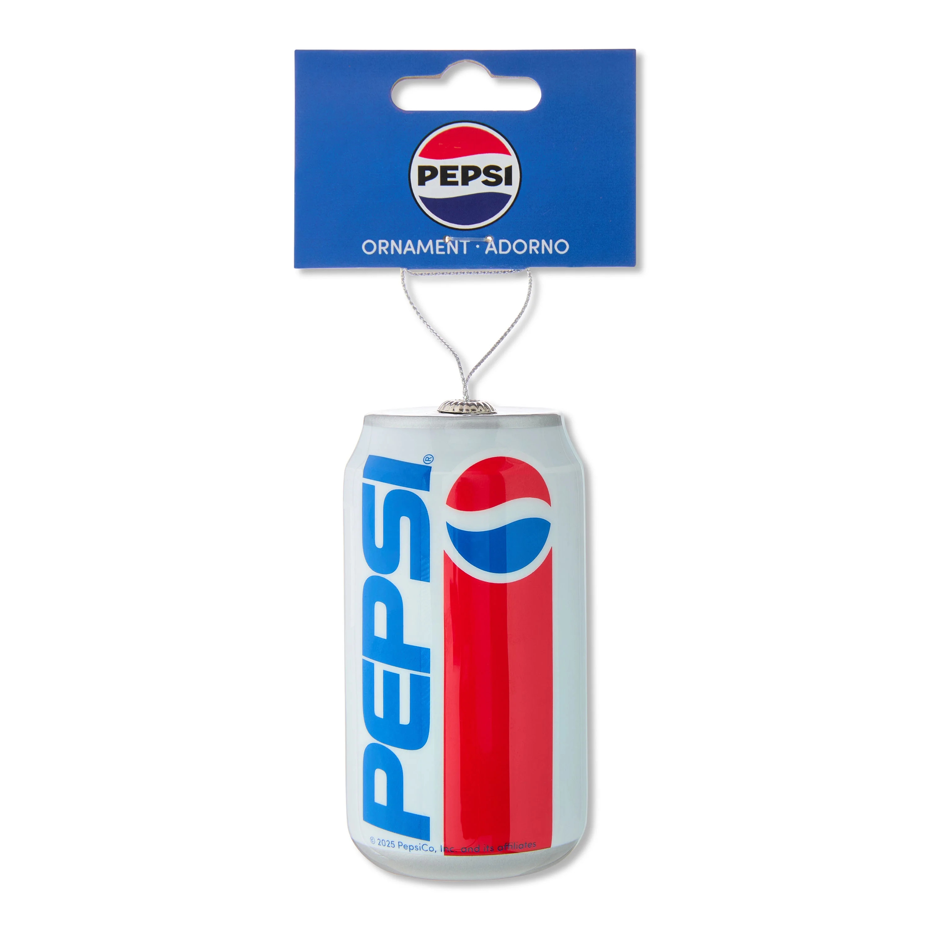 Pepsi Retro 1990 Decoupage Ornament, Plastic, Blue, by Ruz | Walmart (US)