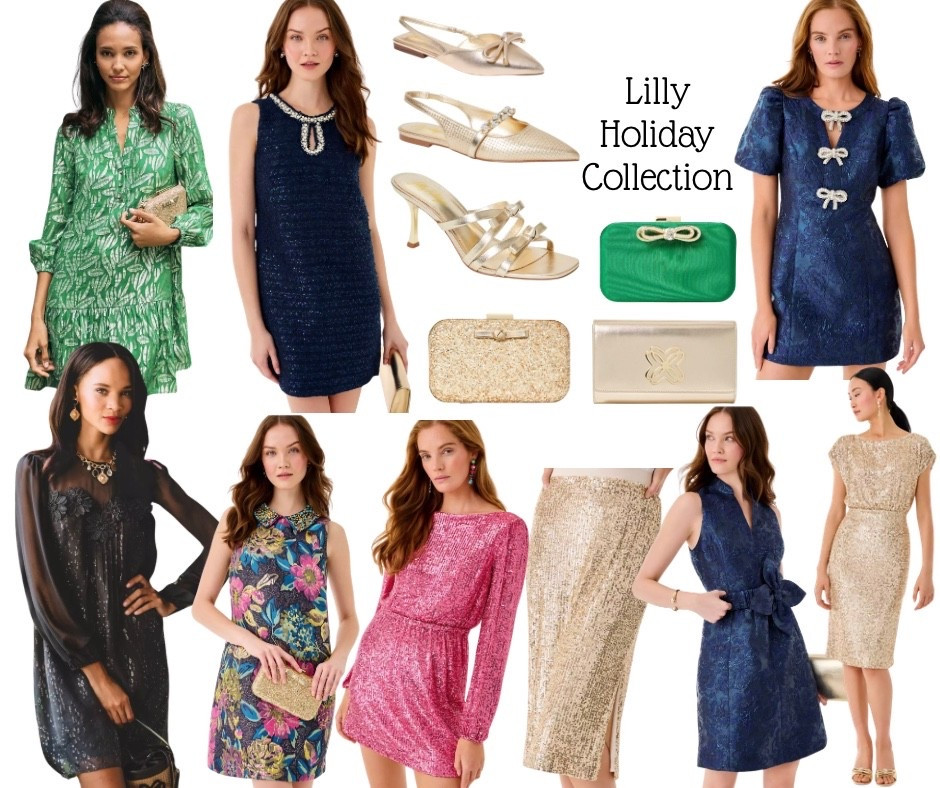 Lilly Pulitzer is one of my favorite designers. Her clothes fit a woman’s body with precision. I personally own several rompers, dresses, and tops from her spring and summer collections. They are figure flattering and comfortable. 
I’m excited to give one of these new pieces a try! Great for NYE, dinner dates, Valentines Day, weddings, ect. And always on trend. 
#nyedress #sequencedress #midiskirt

#LTKHoliday #LTKGiftGuide #LTKWedding