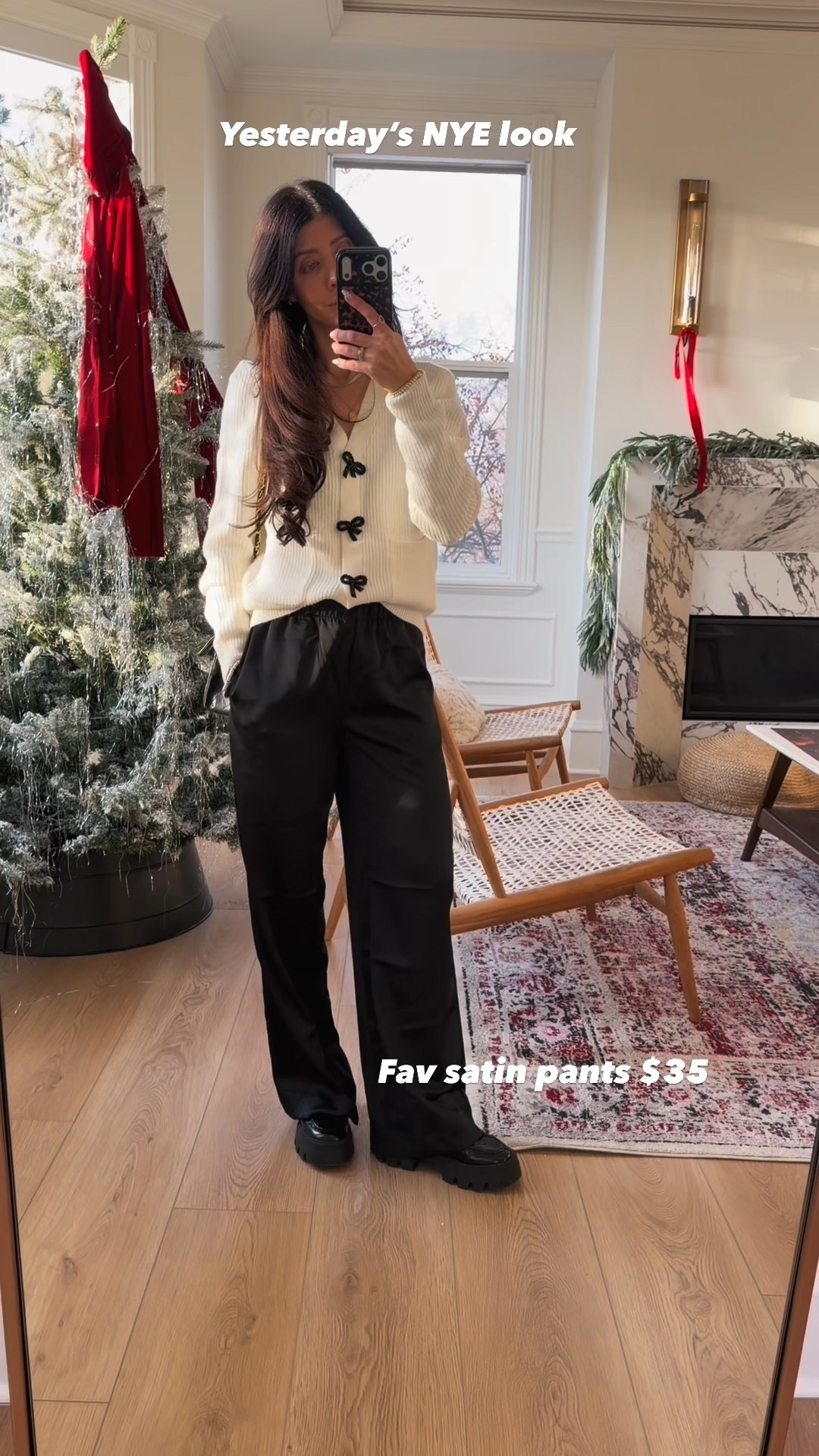 I have the extra small in sweater and pants 

#LTKFindsUnder100 #LTKSeasonal #LTKOver40