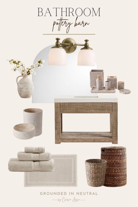 These Pottery Barn Bathroom items are so elegant and clean looking. The Organic Towel Bundle is the perfect match for the Textured Bath Mat. 

#LTKHome #LTKStyleTip