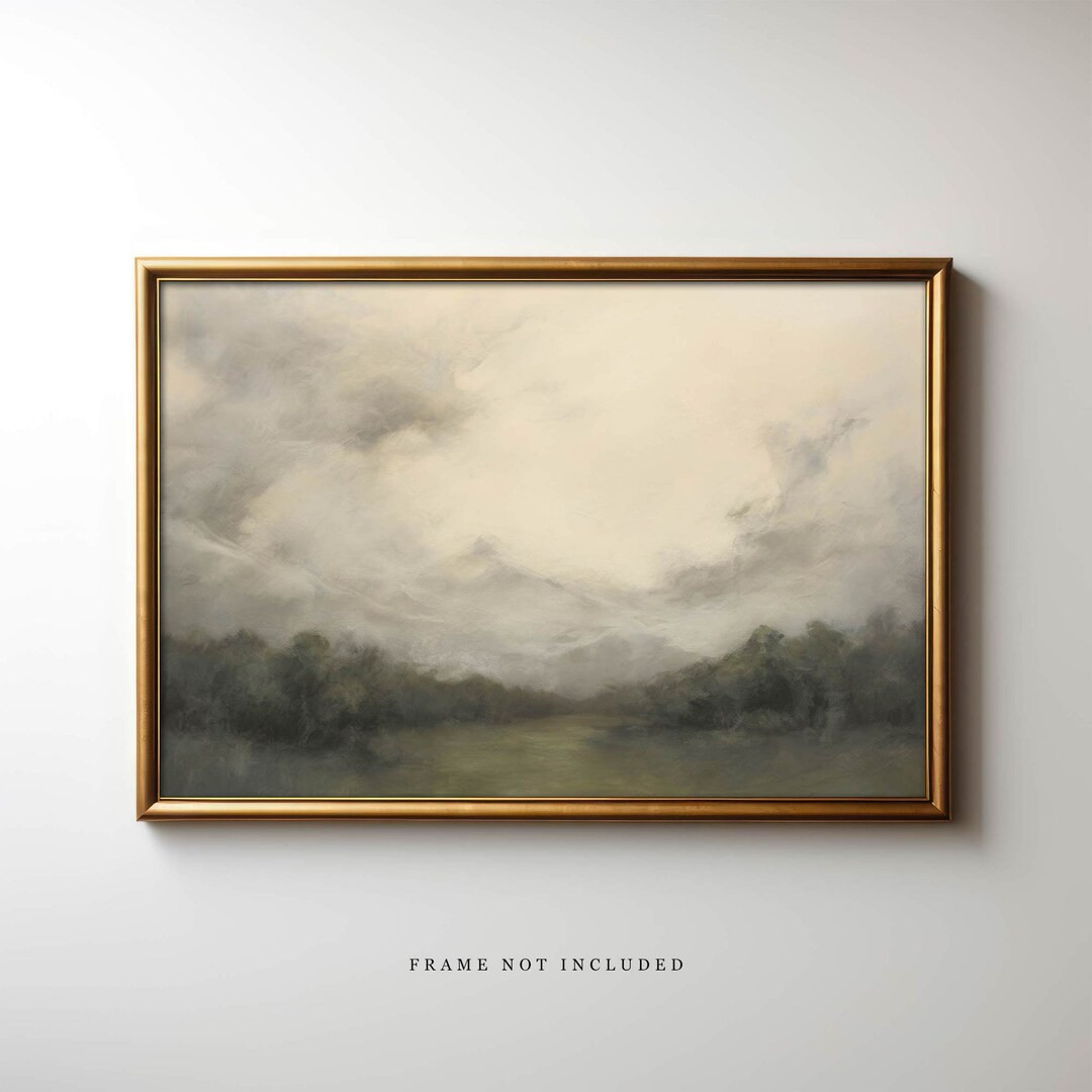 Plank & Pillow Landscape Art Print Wall Art Large Print Landscape Painting Fine Art Print - Etsy | Etsy (US)