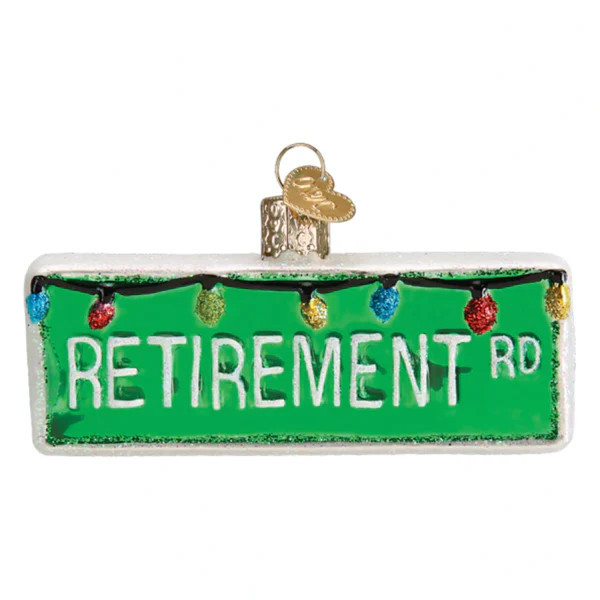 Happy Retirement Ornament | Waiting On Martha