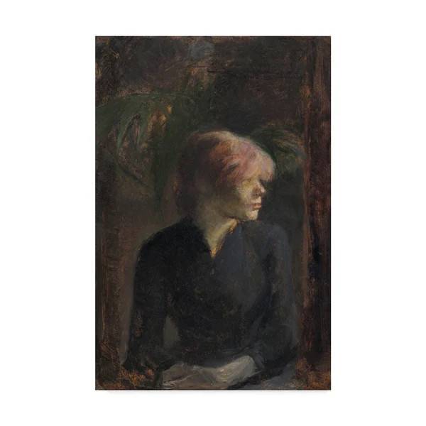 Henri De Toulouse Lautrec 'Carmen Gaudin' Canvas Art - Multi-color - Overstock - 21030123 | Bed Bath & Beyond