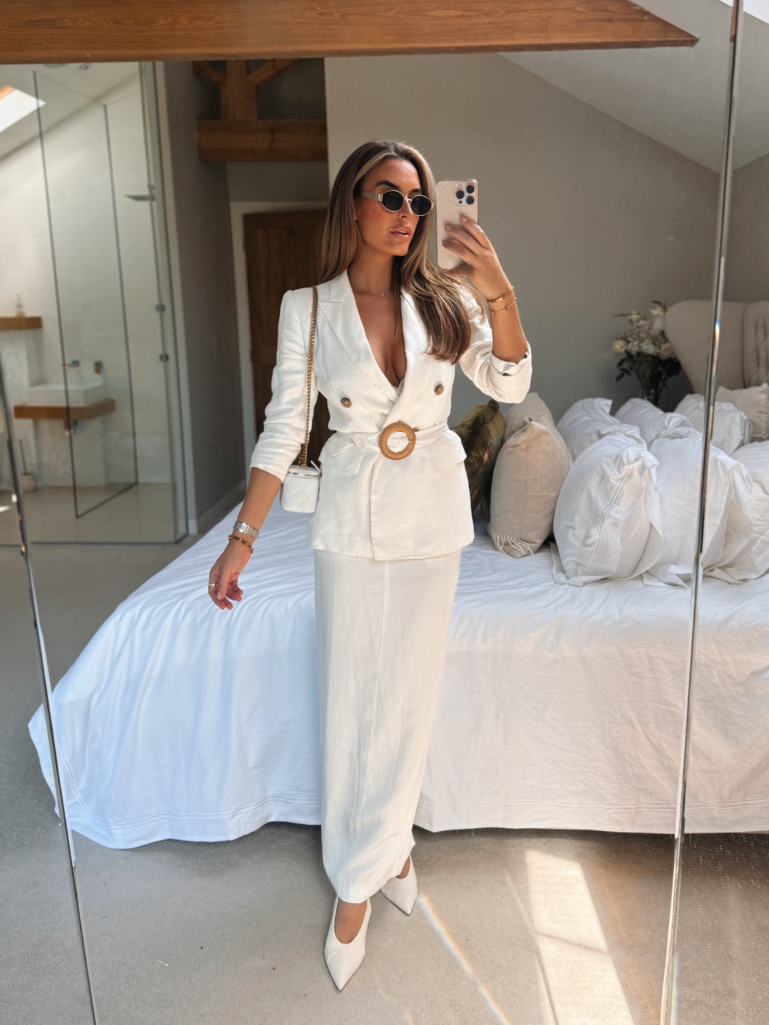 Crispy white tailored chic look for a summer afternoon event 🤍🎾

#LTKsummer #LTKmodest #LTKstyletip