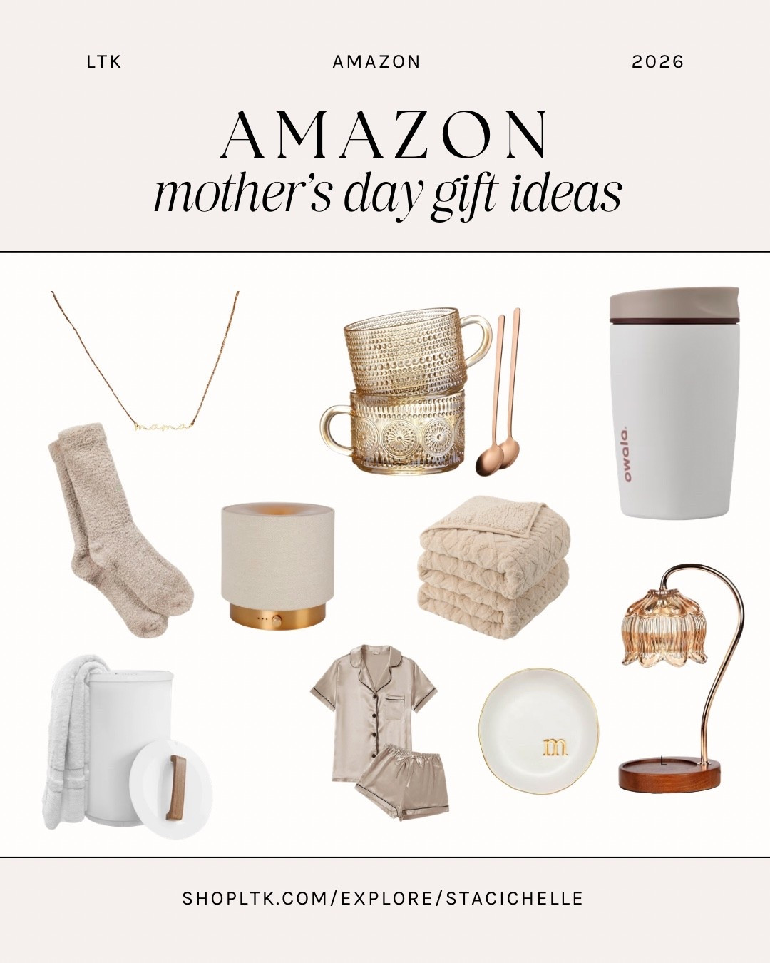 Obsessed with these Mother’s Day Amazon finds 🤍 cozy, cute, and actually useful gifts she’ll love (and use daily). Perfect if you need something quick but still thoughtful

#LTKMothersDay