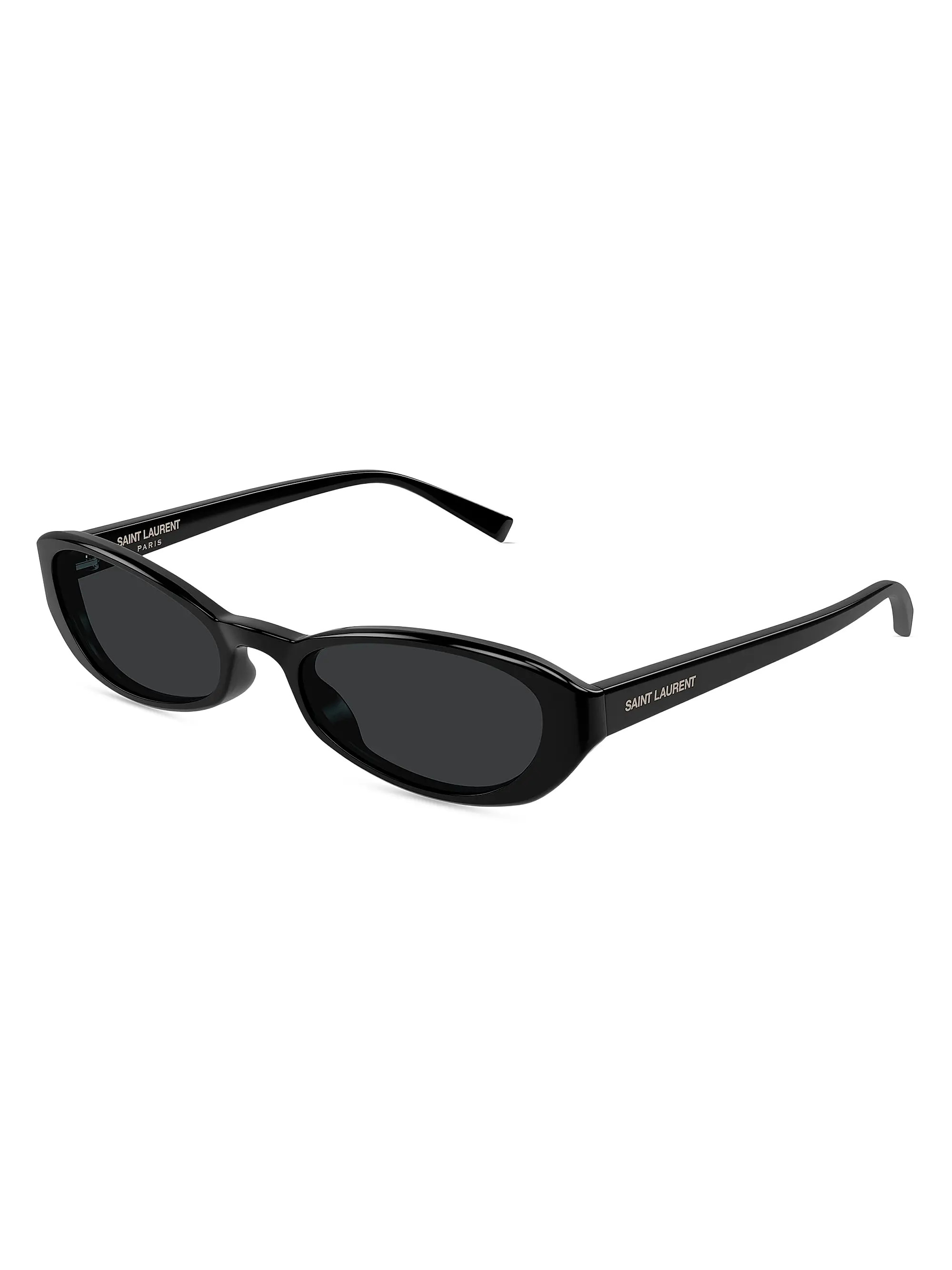 Saint Laurent 51MM Oval Sunglasses | Saks Fifth Avenue | Saks Fifth Avenue