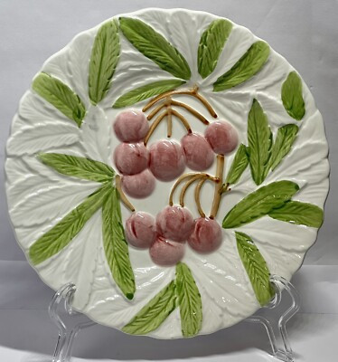 Vintage Shafford Fruit Du Jour Plate 1987 Cherries Excellent Used Condition 8\u201d | eBay | eBay US