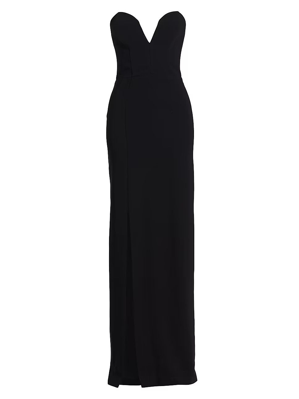 Cherri Crepe Plunging Sweetheart Gown | Saks Fifth Avenue