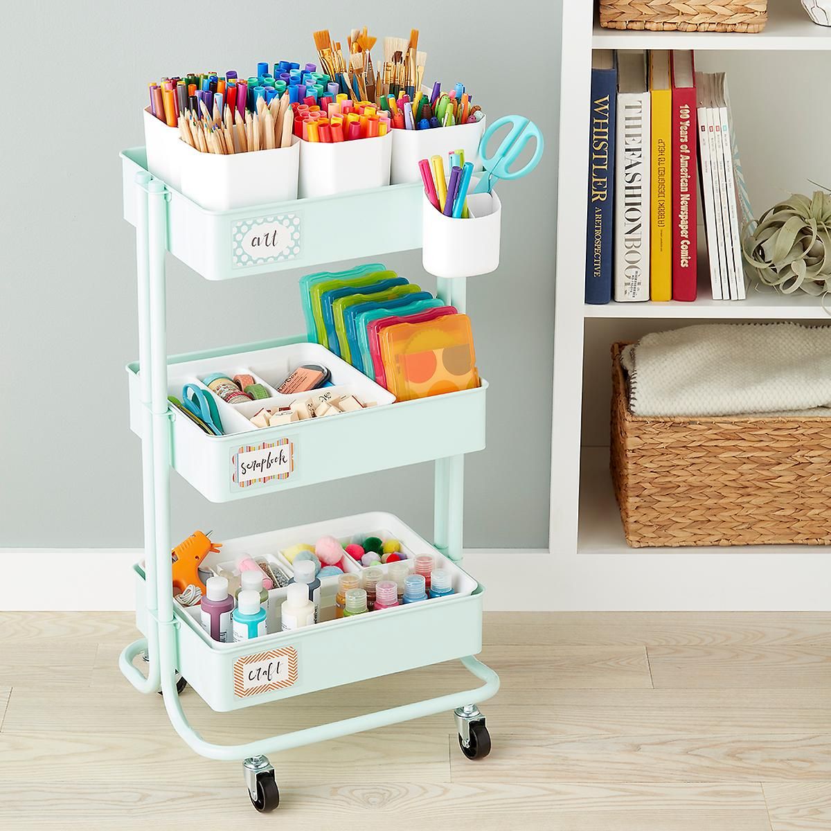 Arts & Crafts Storage Cart & Accessories | The Container Store