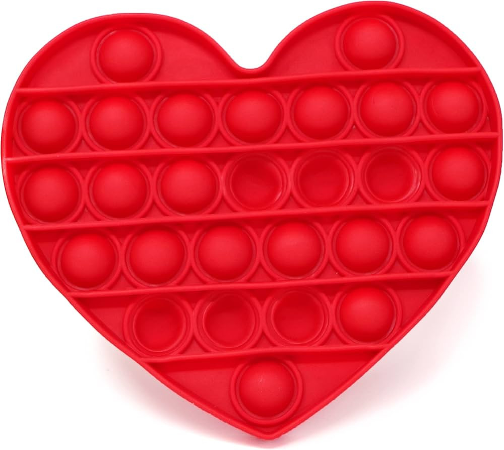 ellostar Push Pop Bubble Sensory Fidget Toys Pop Stress Reliever Silicone Squeeze Toy Tactile Log... | Amazon (US)