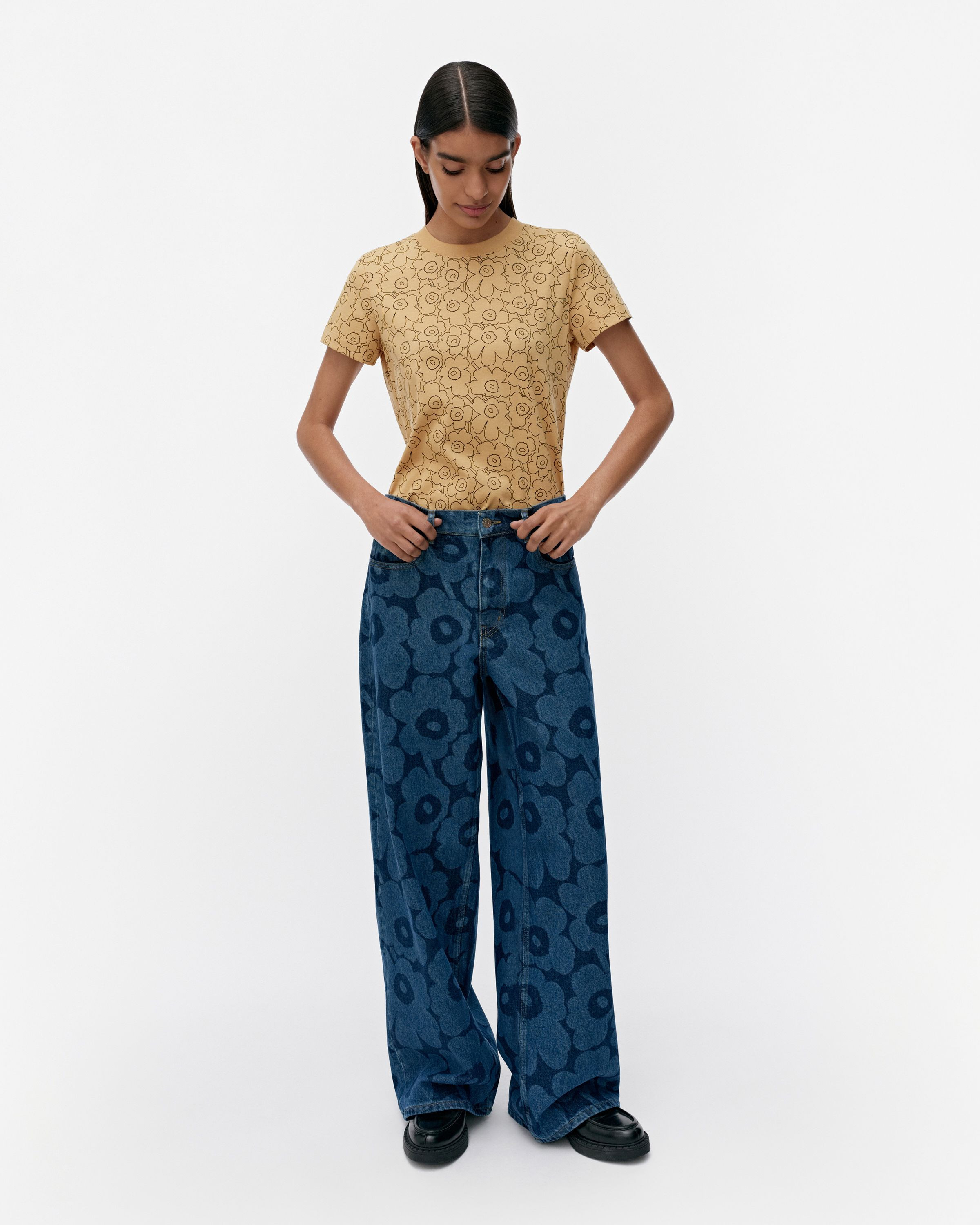 Maridenim Loose Unikko Jeans | Marimekko | marimekko