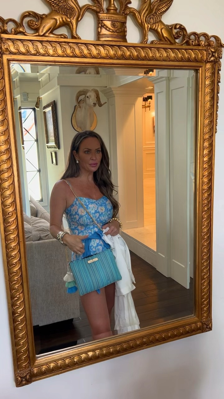 Mom swimsuit for the win! Great tummy control and coverage. Plus the print is darling too! 🩵💛

#LTKSwim #LTKStyleTip #LTKVideo