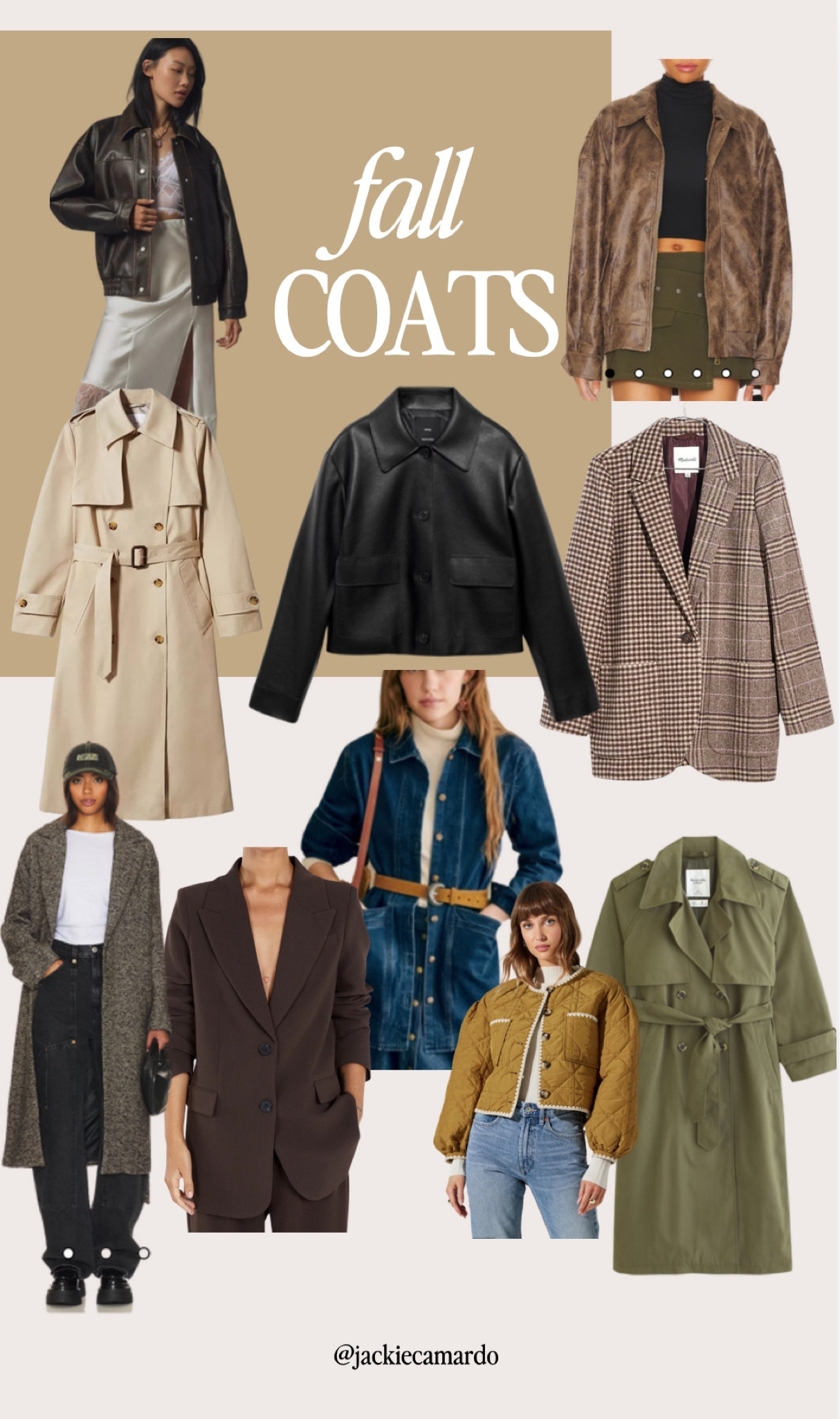 A collection of fall coats, blazers, and trenches for FALL 2024 🍁 

#LTKSeasonal