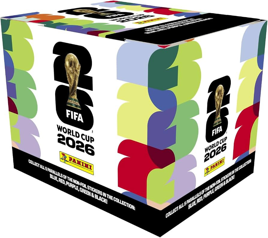 2026 Panini FIFA World Cup Sticker Collection Box \u2013 50 Sticker Packs | Amazon Exclusive Oran... | Amazon (US)