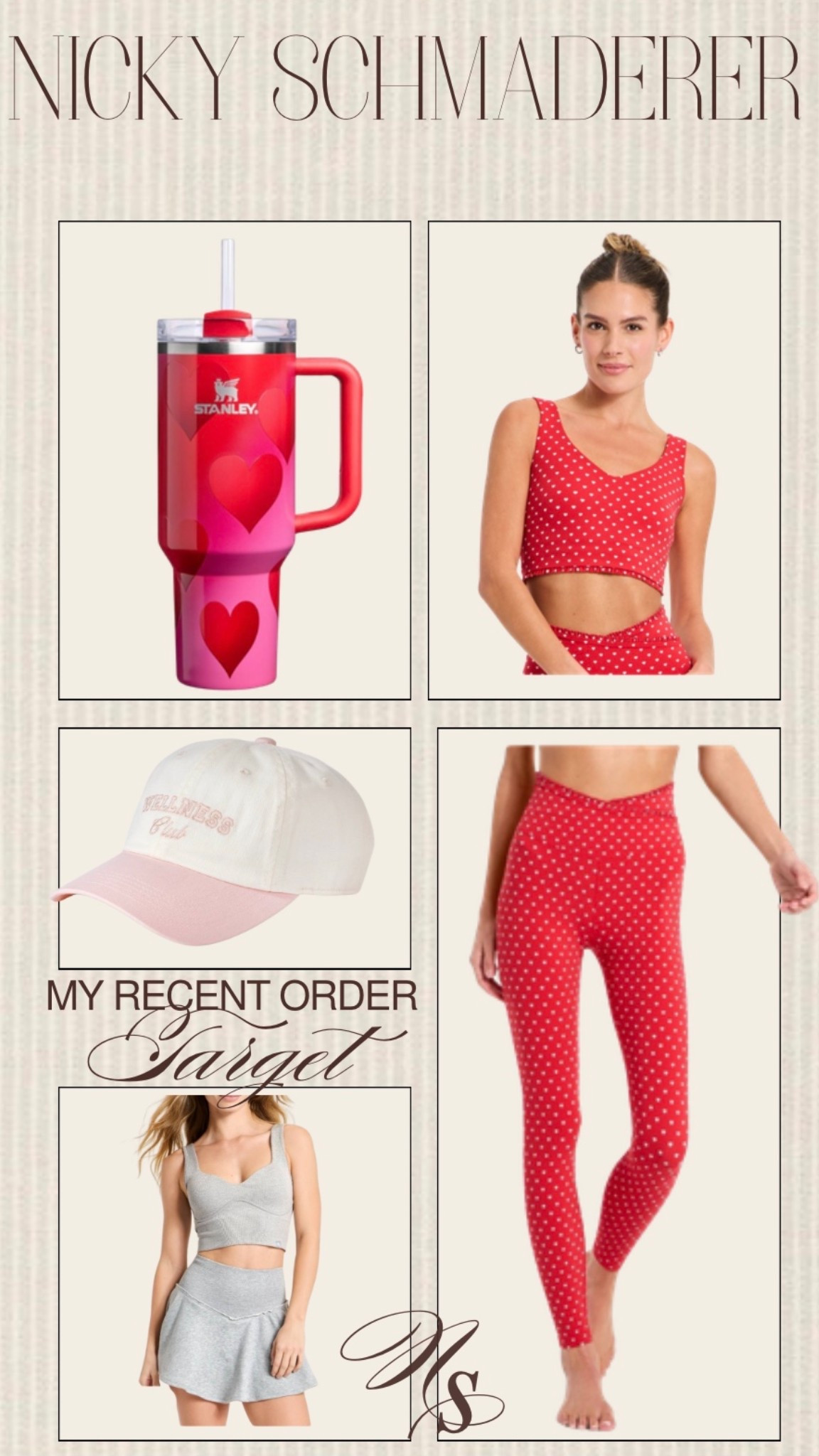 My recent target order // active pieces with some valentines inspo!!

Valentines
Target active 

#LTKfitnessgoals #LTKFindsUnder50 #LTKActive