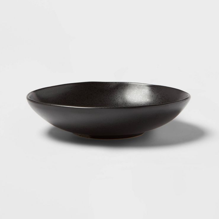38oz Stoneware Houlton Dinner Bowl Dinner Black - Threshold™ | Target
