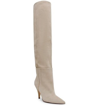 Steve Madden Bellamie Suede Slouchy Over The Knee Boots | Dillard's | Dillard's