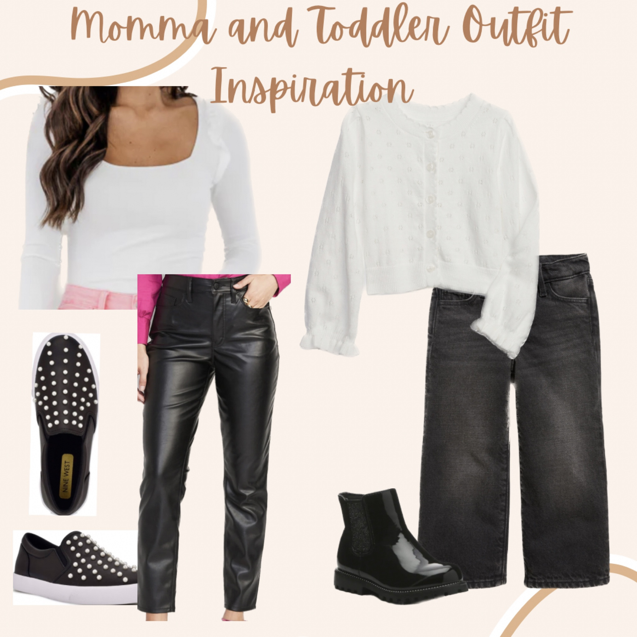 Mommy and toddler outfit inspiration idea! I love giving options to match with your little! 

Mommy and me matching | photoshoot idea | outfit inspiration | toddler girl | boots | baby boots | baby girl | casual 

#LTKFind #LTKkids #LTKfamily