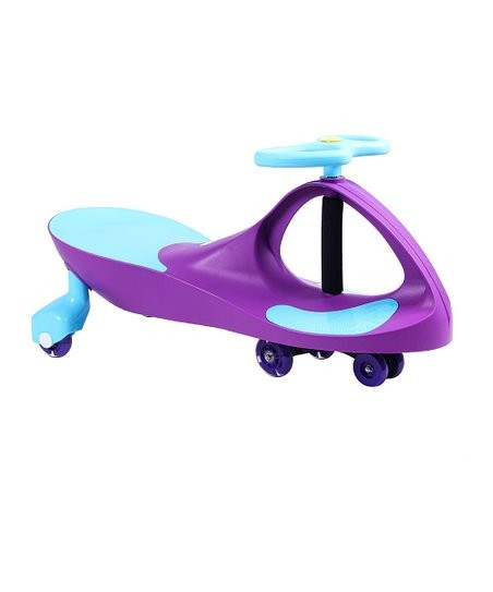 Joybay Grape & Turquoise Premium LED-Wheel Swing Car | Zulily