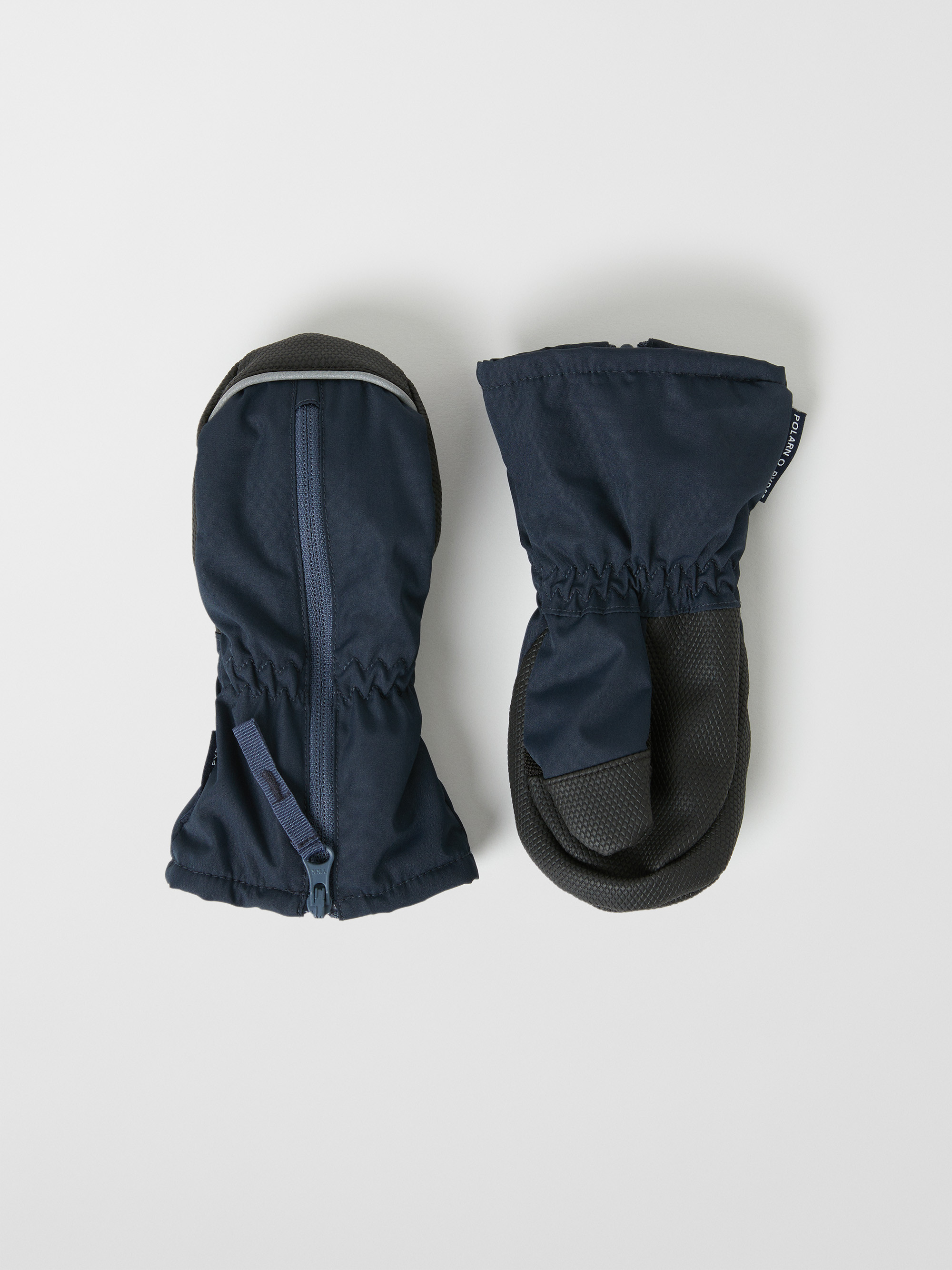 Padded gloves - Dark navy | Polarn O Pyret