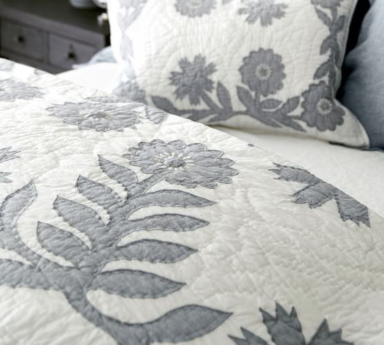 Lilo Handcrafted Cotton Quilt & Shams | Pottery Barn (US)