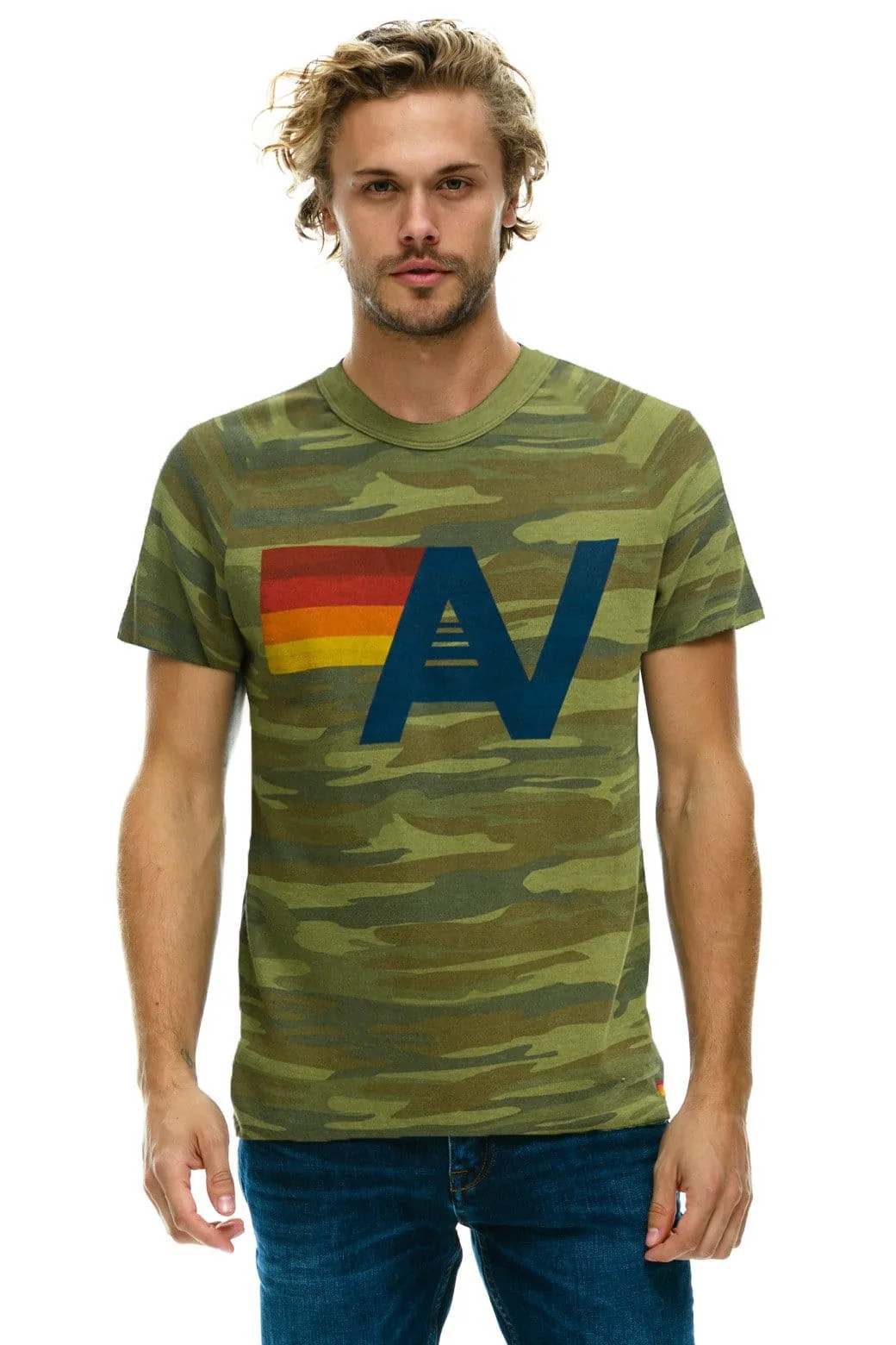 LOGO TEE - CAMO | Aviator Nation
