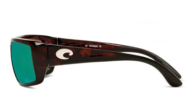 Costa Del Mar Fantail Brown, Tortoise, Black, Green Prescription Sunglasses - 50% Off Lenses | GlassesUSA