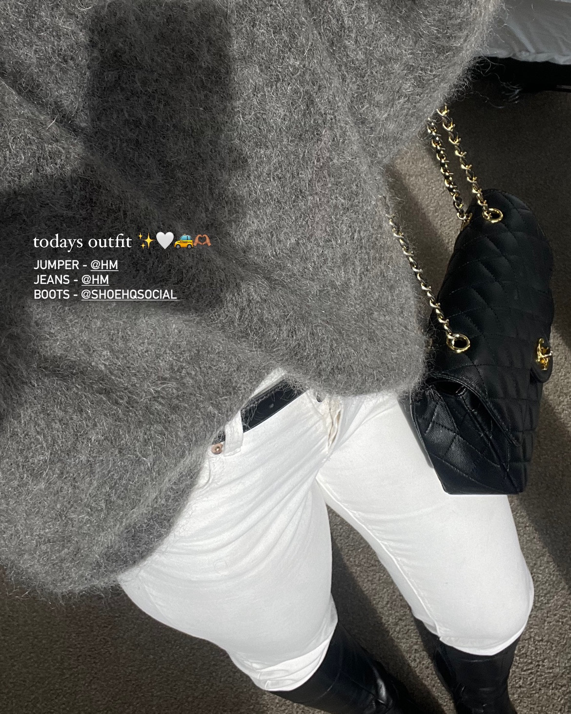 tuesday work ootd 🤍✨ I wear a size small / 8