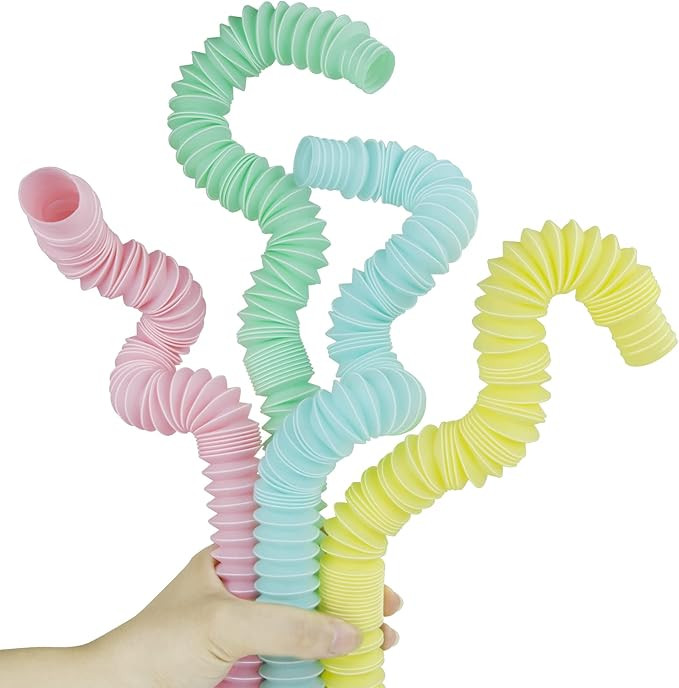 Pop Tubes Sensory Fidget Toys,Fine Motor Skills Learning Fidget for Kids,Tactile Auditory Stimula... | Amazon (US)