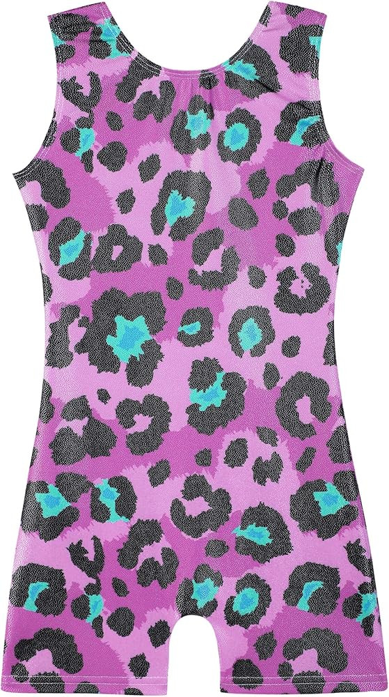HOZIY Gymnastics Leotards for Girls Unicorn Aurora Rainbow Mermaid Dinosaur Cupcake Sparkle Biket... | Amazon (US)