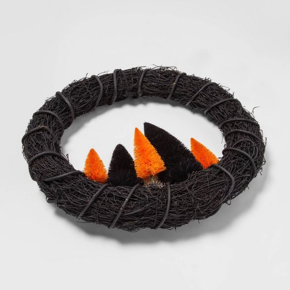 Bottlebrush Landscape Halloween Wreath - Hyde &#38; EEK! Boutique&#8482; | Target