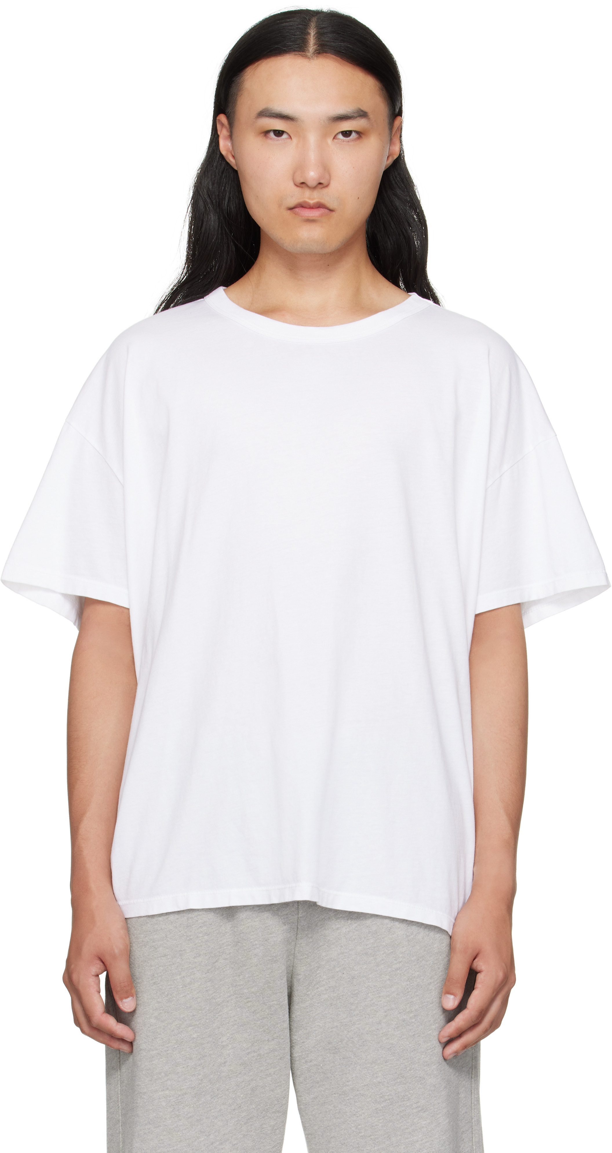 Les Tien White Oversized T-shirt | SSENSE
