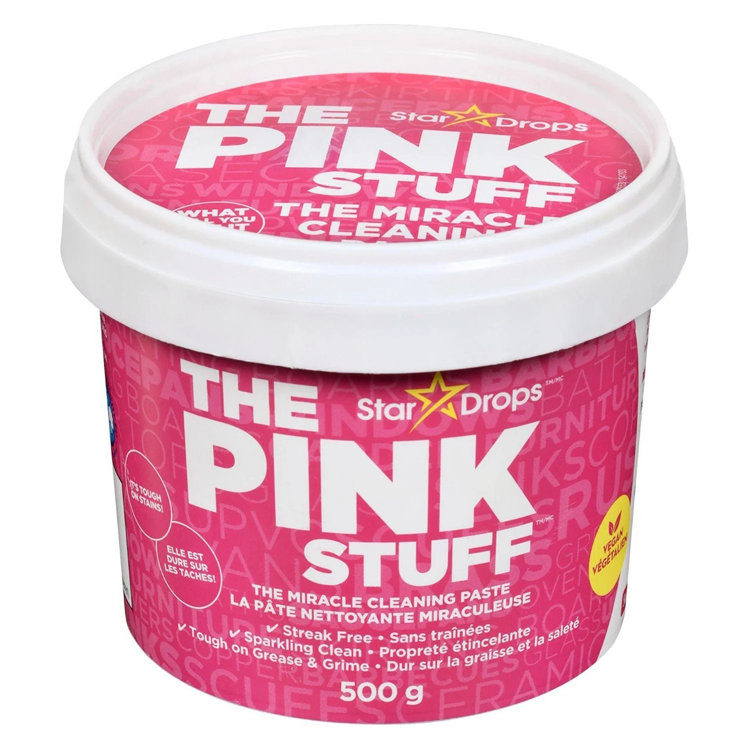 Star Drops The Pink Stuff The Miracle Cleaning Paste, 500g | Walmart (CA)