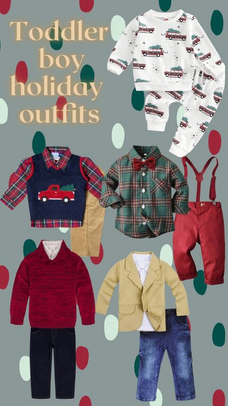 Holiday outfits for toddler boys 

#LTKkids #LTKHoliday #LTKSeasonal